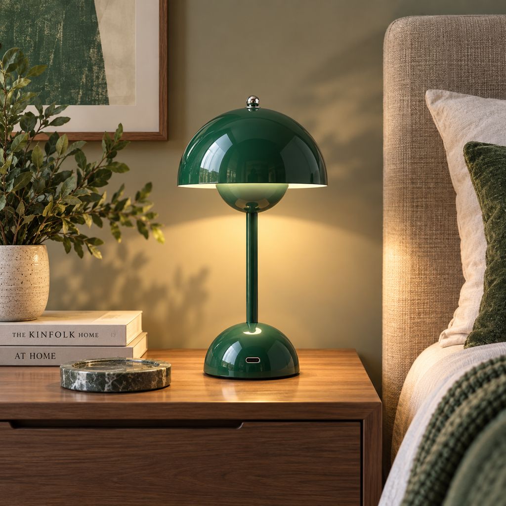 Rechargeable Mushroom Table Lamp