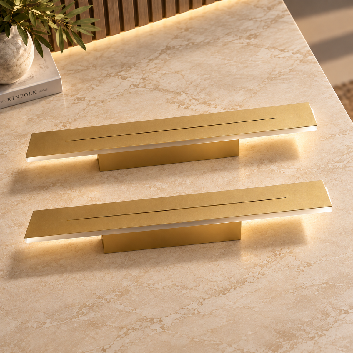 Gold Vanity Bar Light Sconce
