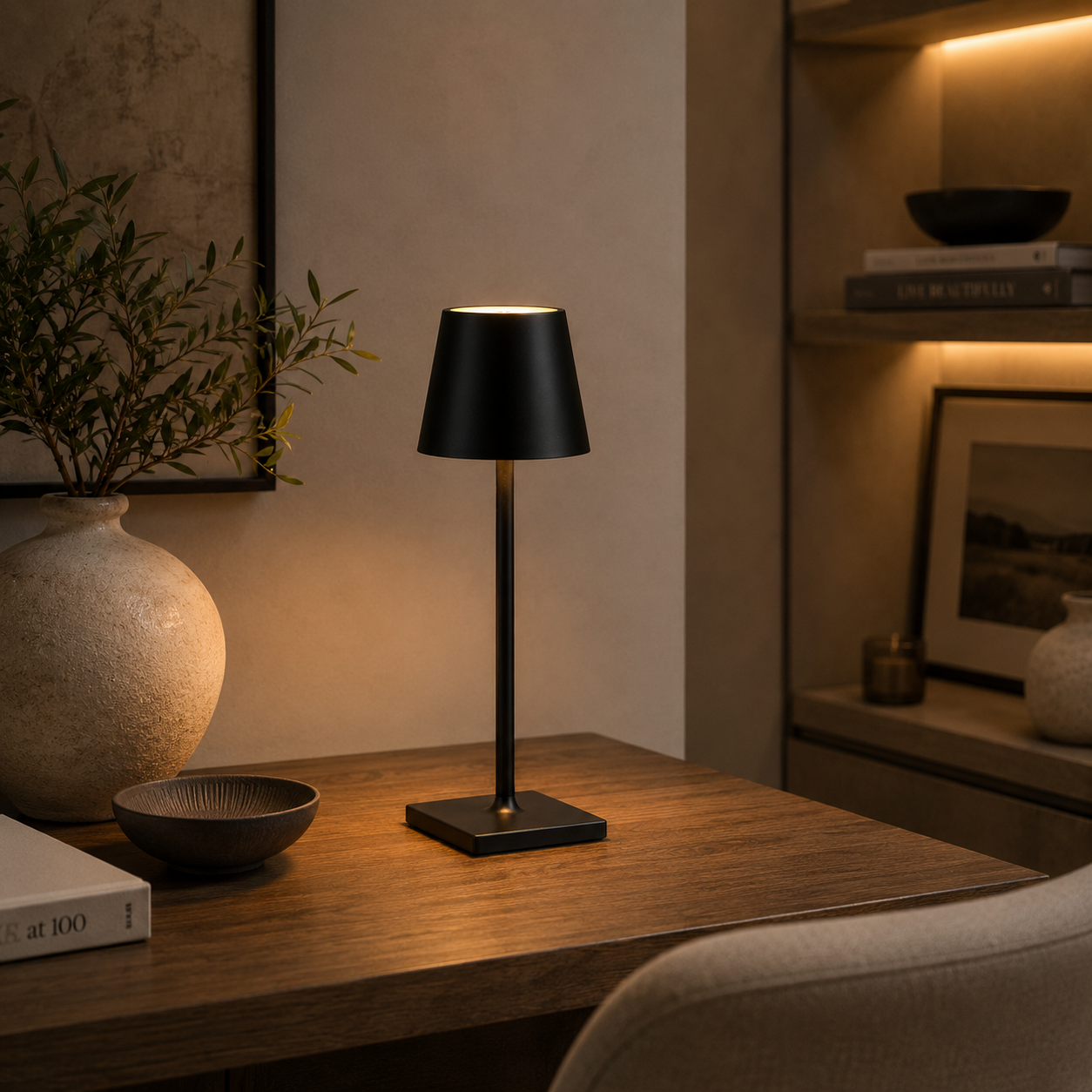 Velnee Touch Control Table Lamp