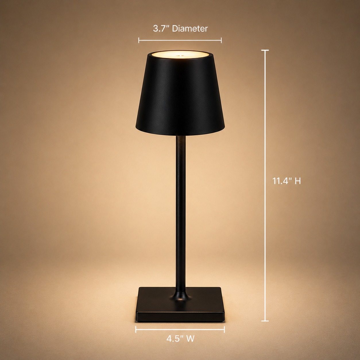 Velnee Touch Control Table Lamp