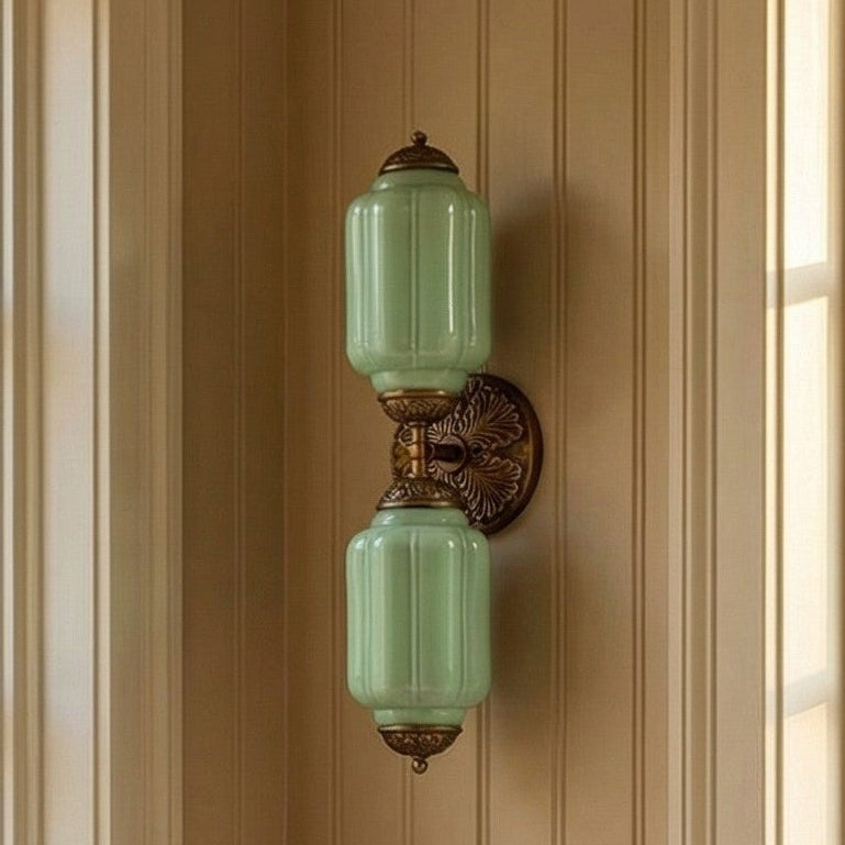 Vintage Glass Margot Vanity Light Fixture
